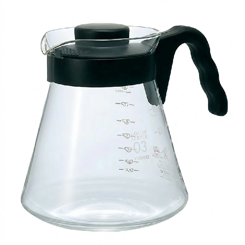 V60 Kaffekanna 1000 ml - Hario VCS-03B by Hario color Svart