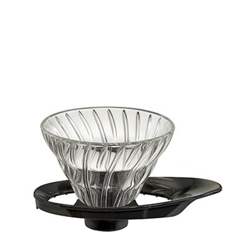 V60 Glasdripper 01 / Svart - Hario VDGR-01-B by Hario color Svart