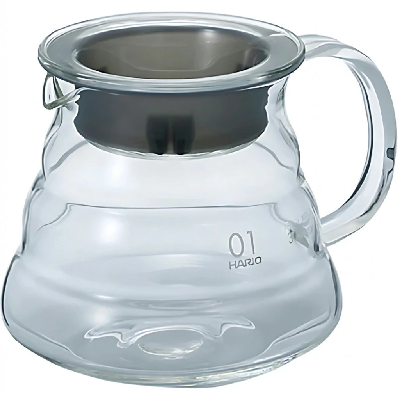 V60 Glaskanna 360 ml - Hario XGSR-36-TB by Hario color Svart