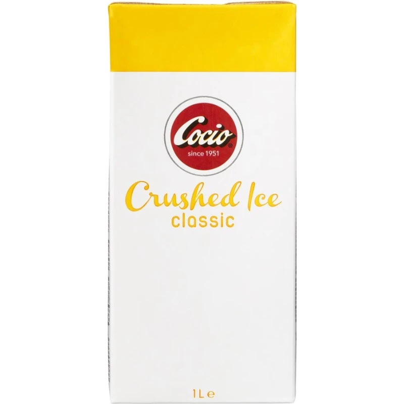Cocio Crushed Ice Classic Kakaodryck för Slushice 1 l 220421 by COCIO color Svart
