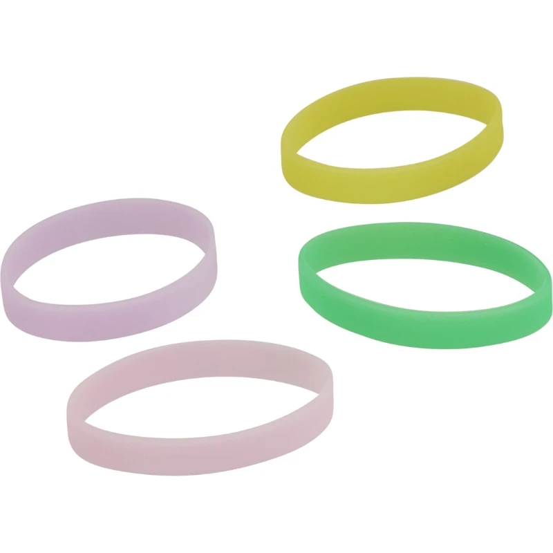 Självlysande armband 4 st 491022420 by Koop color Svart