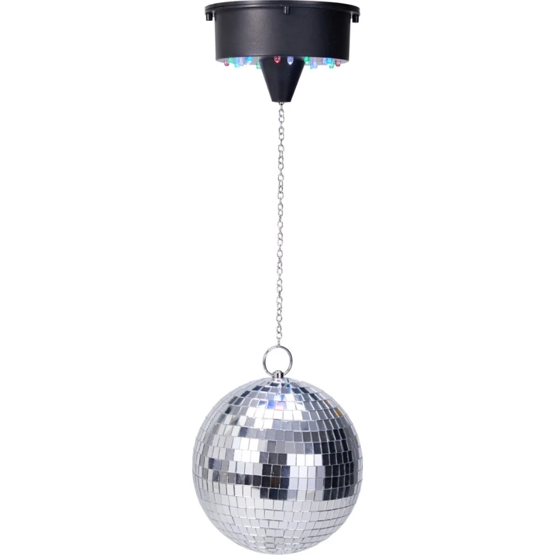 Diskokula silver 15 cm 491502080 by Koop color Svart