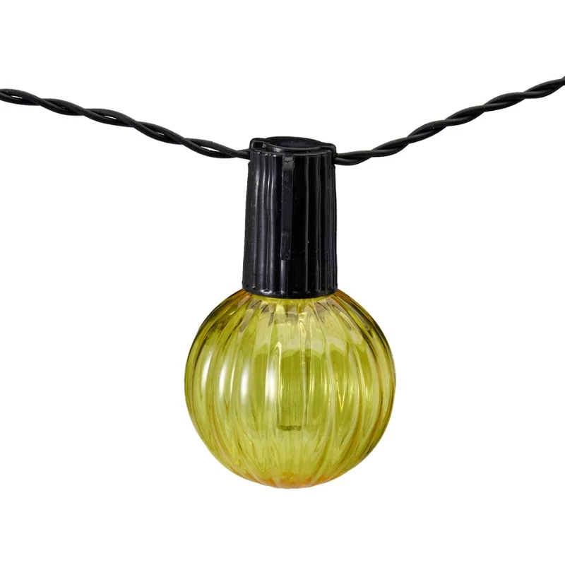 Partyljusslinga solcell 10 st. klar AF5700210 by Koop color Svart
