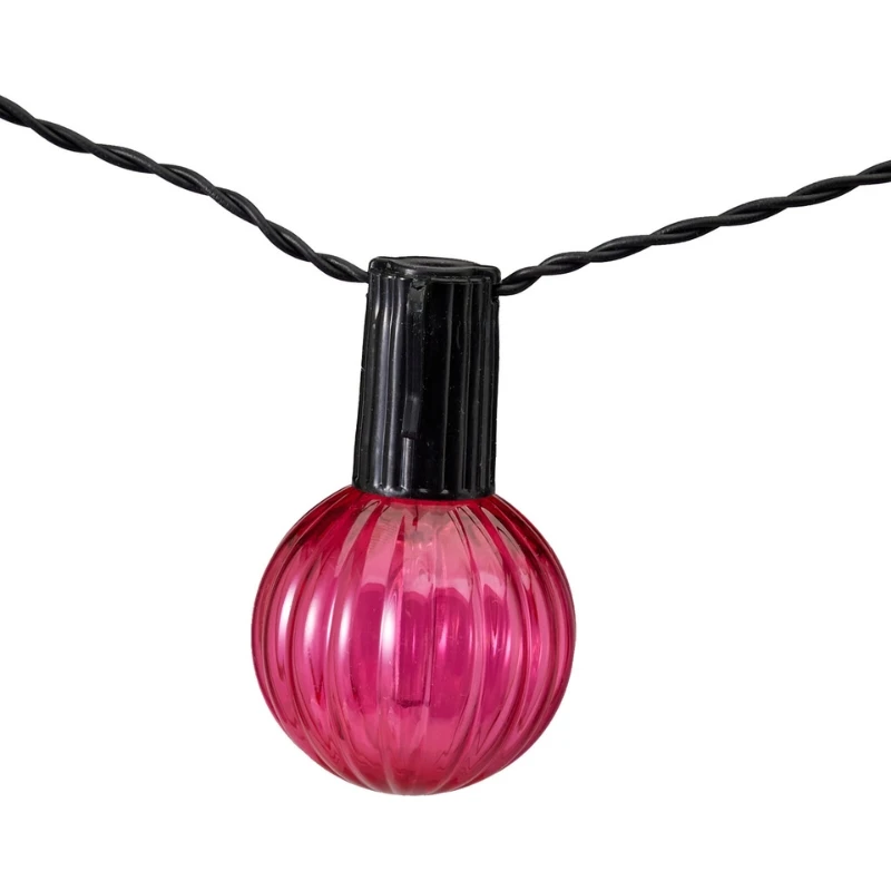 Partyljusslinga solcell 10 st. klar AF5700210 by Koop color Svart