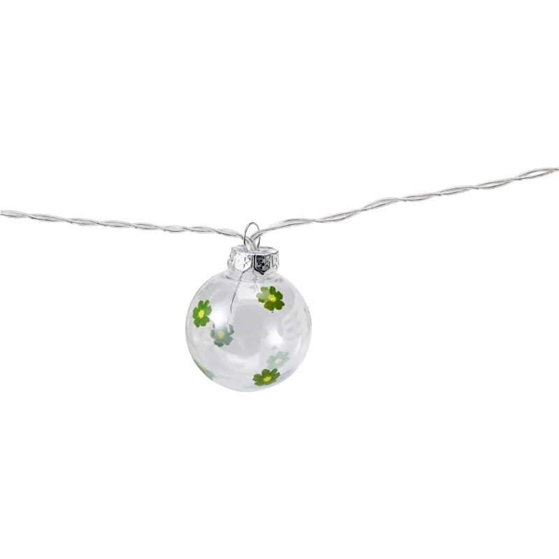 LED-ljusslinga 10 st blomdesign AF5700250 by Koop color Svart