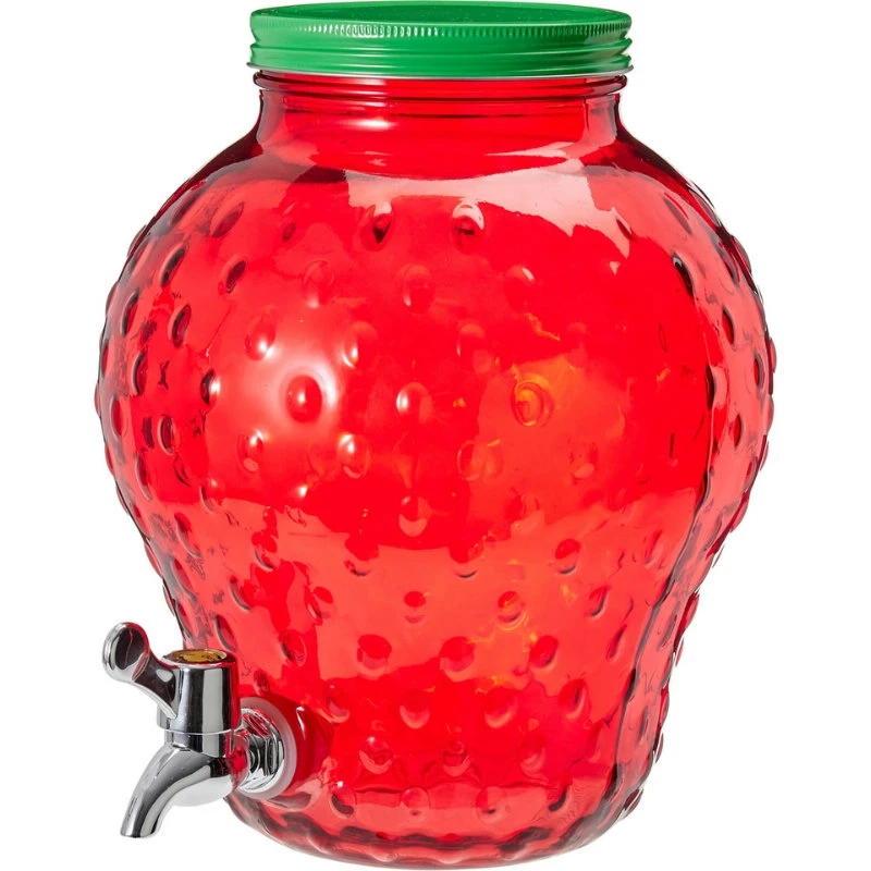 Dryckesdispenser glas Ø20 x 30 cm CD1003370 by Koop color Svart