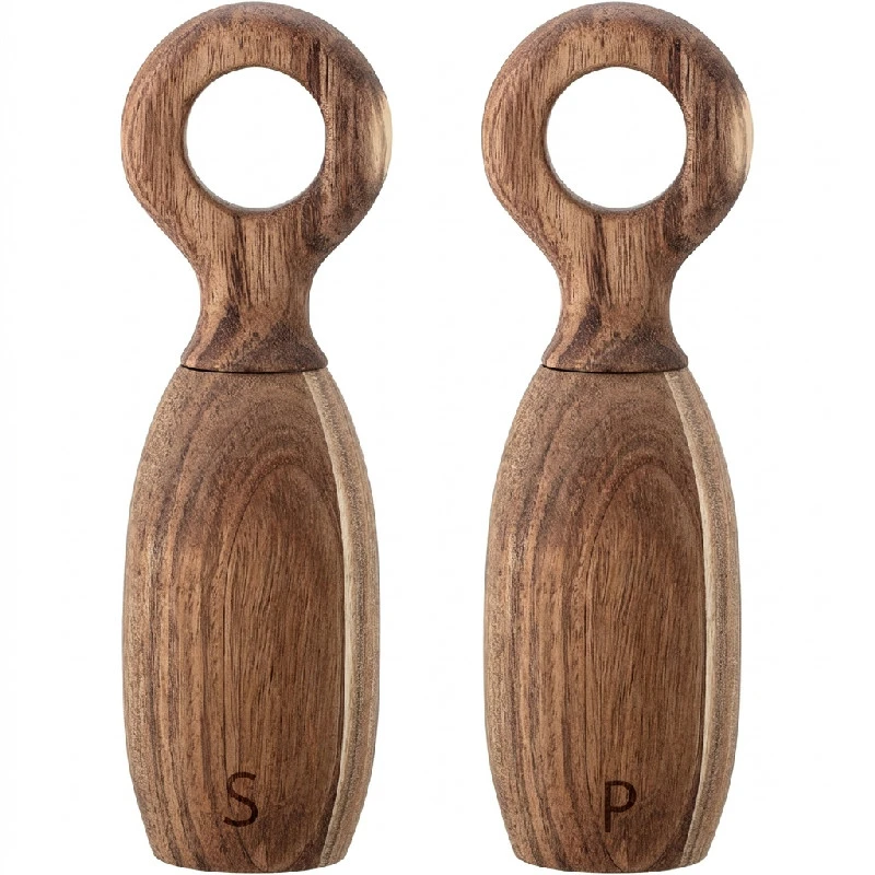 Martim Salt- & Pepparkvarn, Natur, Akacia 2 st 40129675 by Bloomingville color Svart