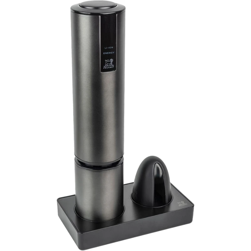 Peugeot Elis Touch Lithium Ion Carbon elektrisk korkskruv 201043 by Peugeot color Graubraun