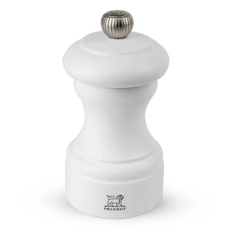 Peugeot Bistro pepparkvarn trä matt vit 10 cm 24215 by Peugeot color Koppar