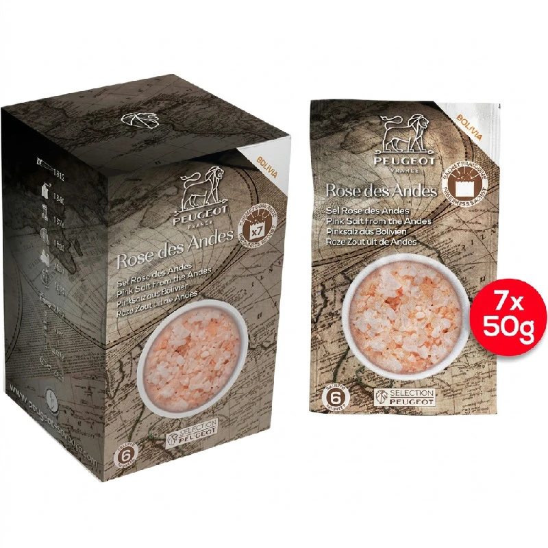 Pink Salt 350g – Andes stensalt 42738 by Peugeot color Svart