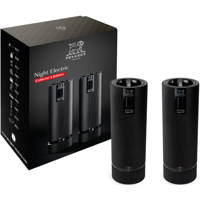 Peugeot MP+MS Z 15 cm elektriskt duo line-set mattsvart 4329200 by Peugeot color Svart
