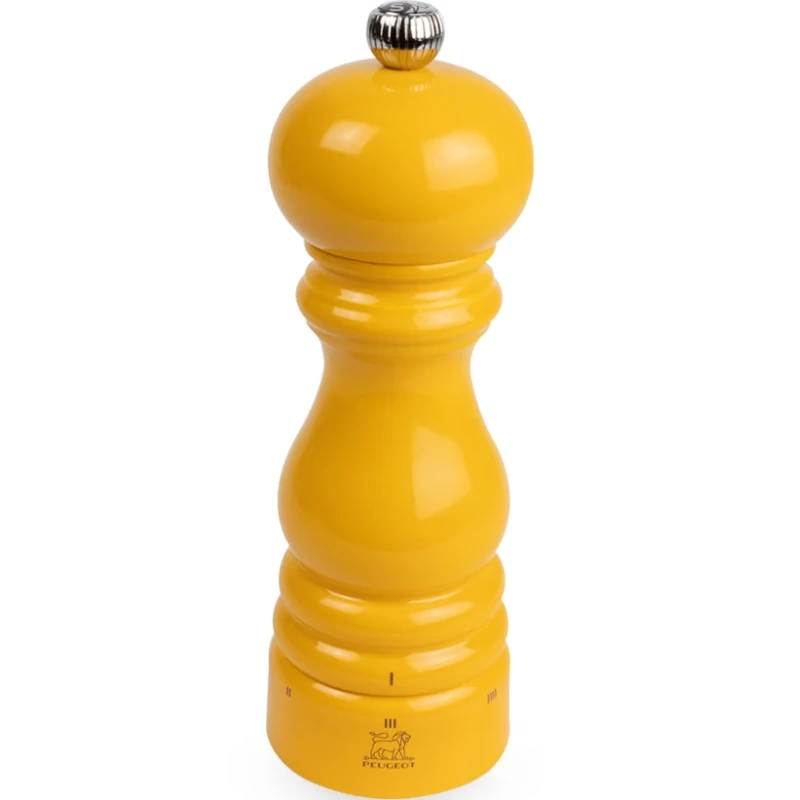 Peugeot Paris saltkvarn trä saffransgul u'Select 18 cm 4356800 by Peugeot color Svart