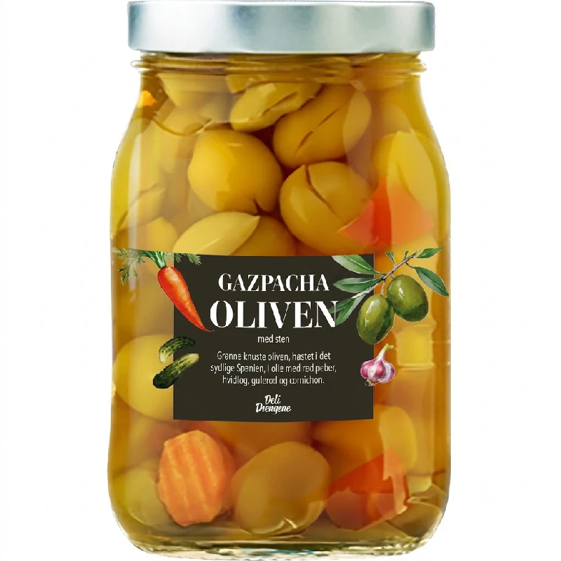 Manzanilla Oliver Hela 750 ml 2151 by Deli Drengene color Svart