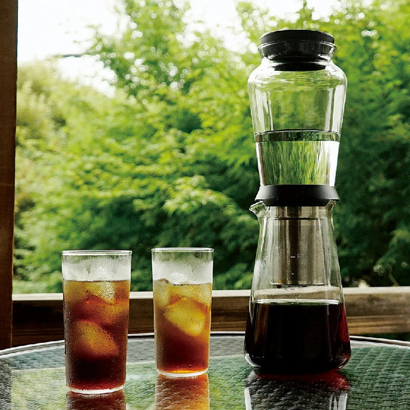 Slow Drip kaffebryggare Shizuku 600 ml - Hario SBS-5B by Hario color Svart
