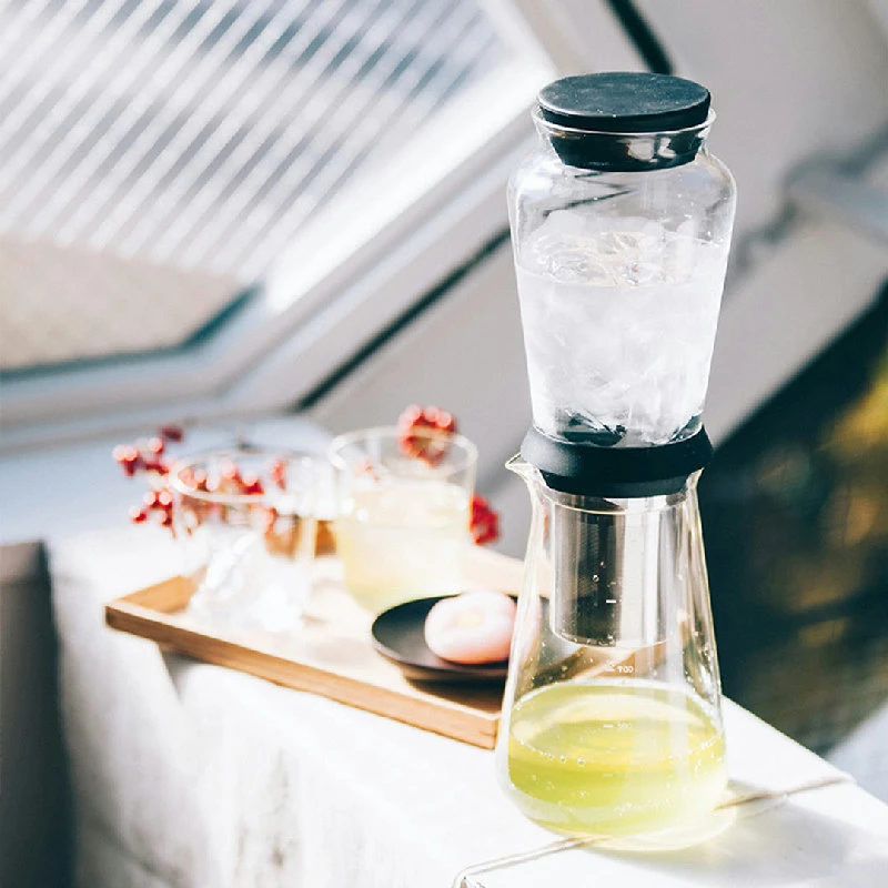 Slow Drip kaffebryggare Shizuku 600 ml - Hario SBS-5B by Hario color Svart