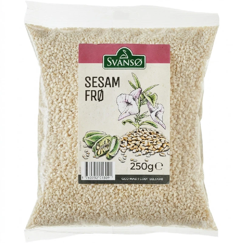 Svansø Sesamfrön 250 G 206451 by SVANSØ color Svart