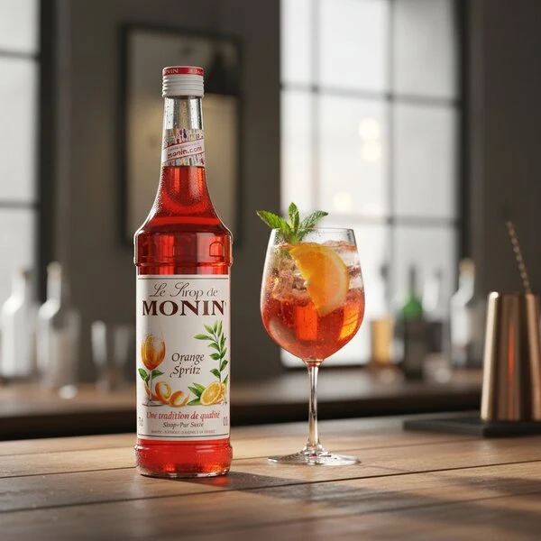 Monin Sirap Apelsin Spritz FL 70 61268 by MONIN color Svart