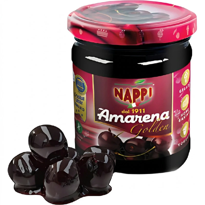 Nappi Amarena körsbär 240 g 27191 by Ponte Sisto color Svart