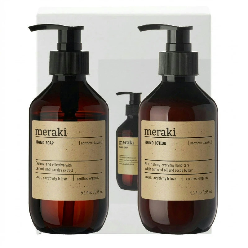 Meraki Northern Dawn Handvård Gåvoset 2 x 275 ml 357980202 by Meraki color Svart