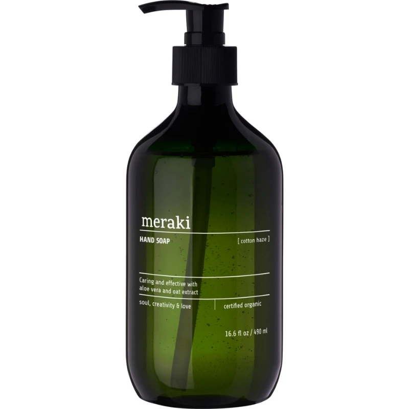 Meraki Hand soap, Cotton Haze 490 ml 309774000 by Meraki color Grön