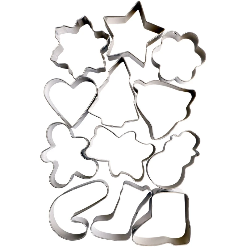 Pepparkaksformar Julfigurer 12 st – Royal Series 12729AG by Royal Series color Standaard