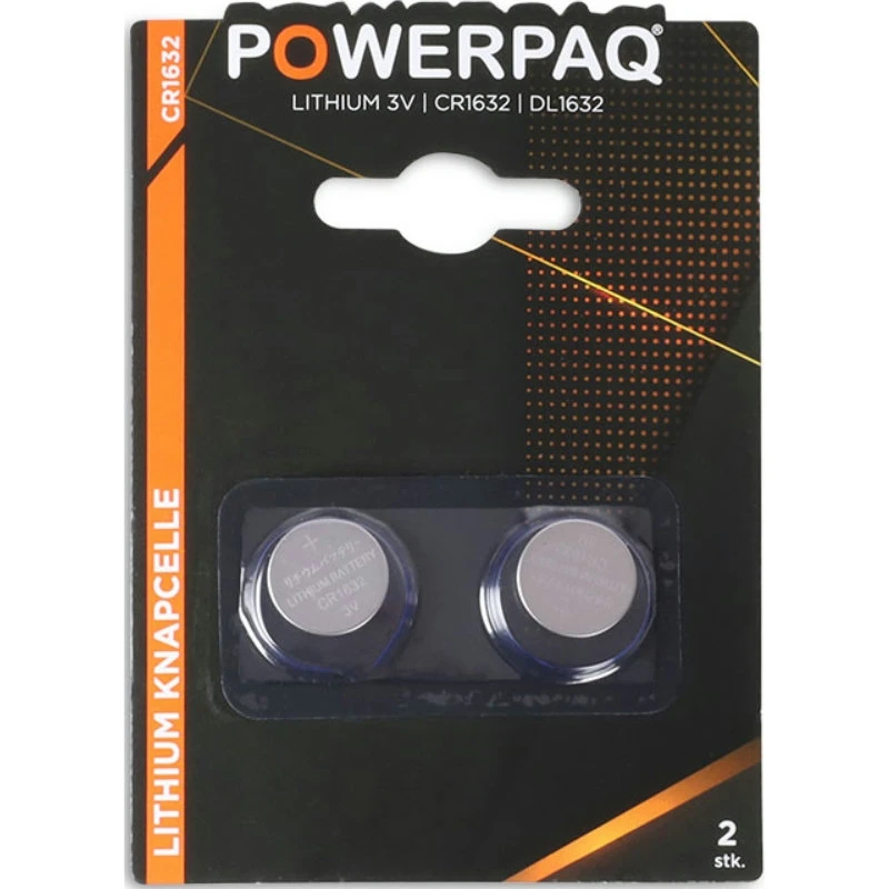 Batterier | Litium CR1632 | PowerPaq 12934AG by PowerPaq color Silver