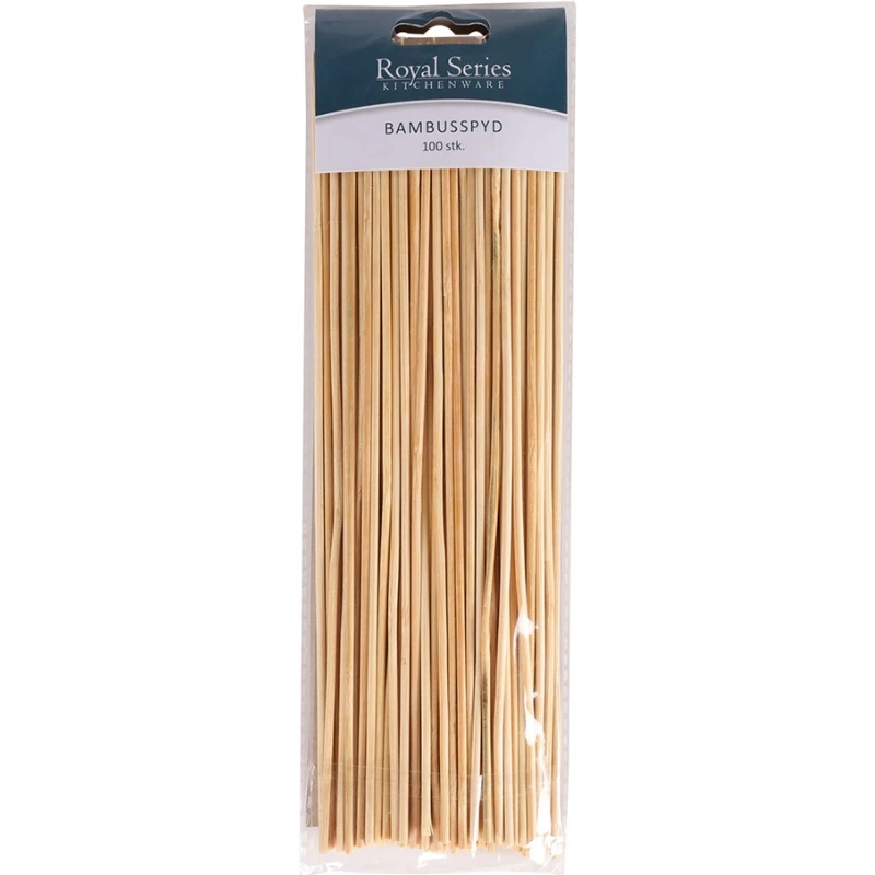 Bambuspett 24,5 cm 100 st | Royal Series 13213AG by Royal Series color Svart