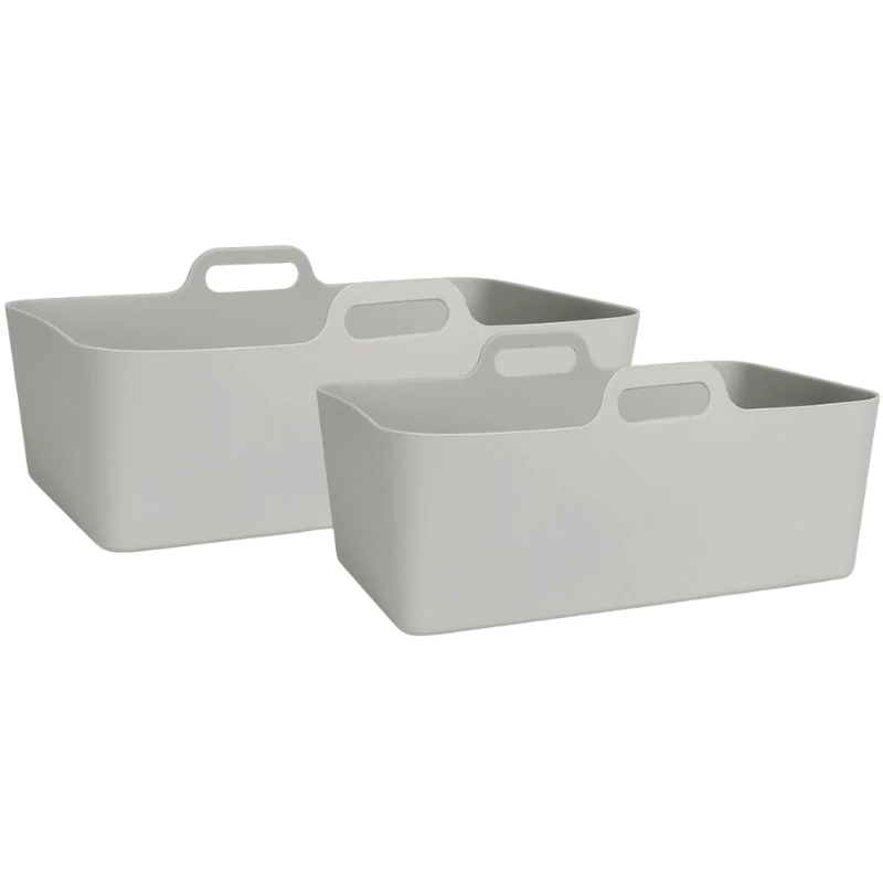 Silikonformar | 2 st | 14×19 cm och 14 x 22 cm 14104AG by Airfryer color Grijs