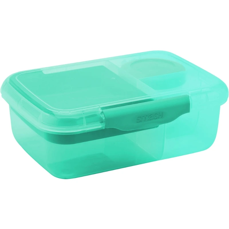SMASH Bento Lunch Box matlåda med fack och snackburk 1,6 l 14675AG by SMASH color Assorterad