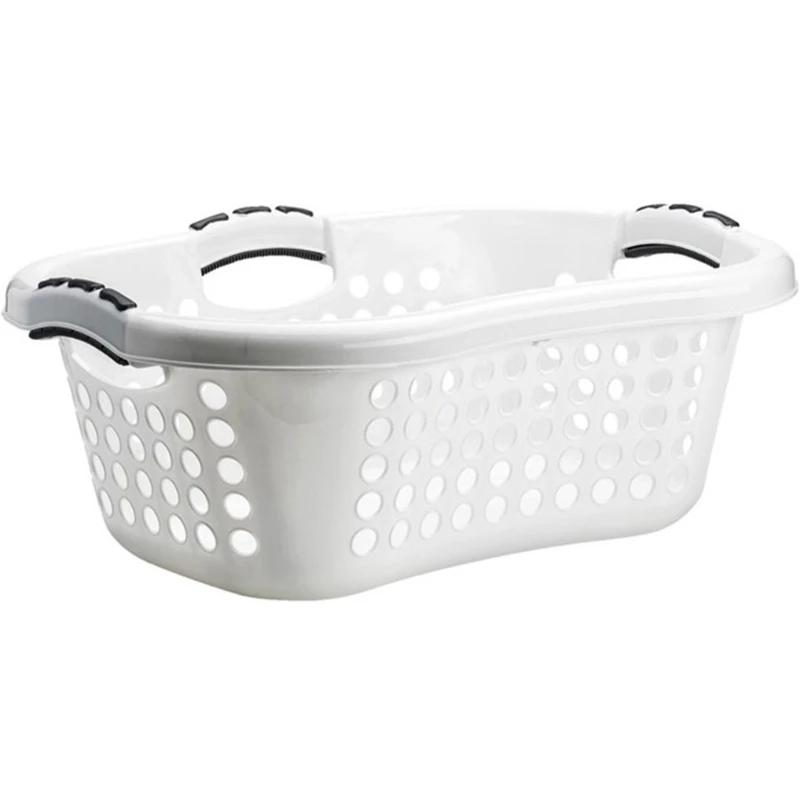 Plast1 Ergonomisk tvättkorg 45 l, vit 201613AG by Plast1 color Vit