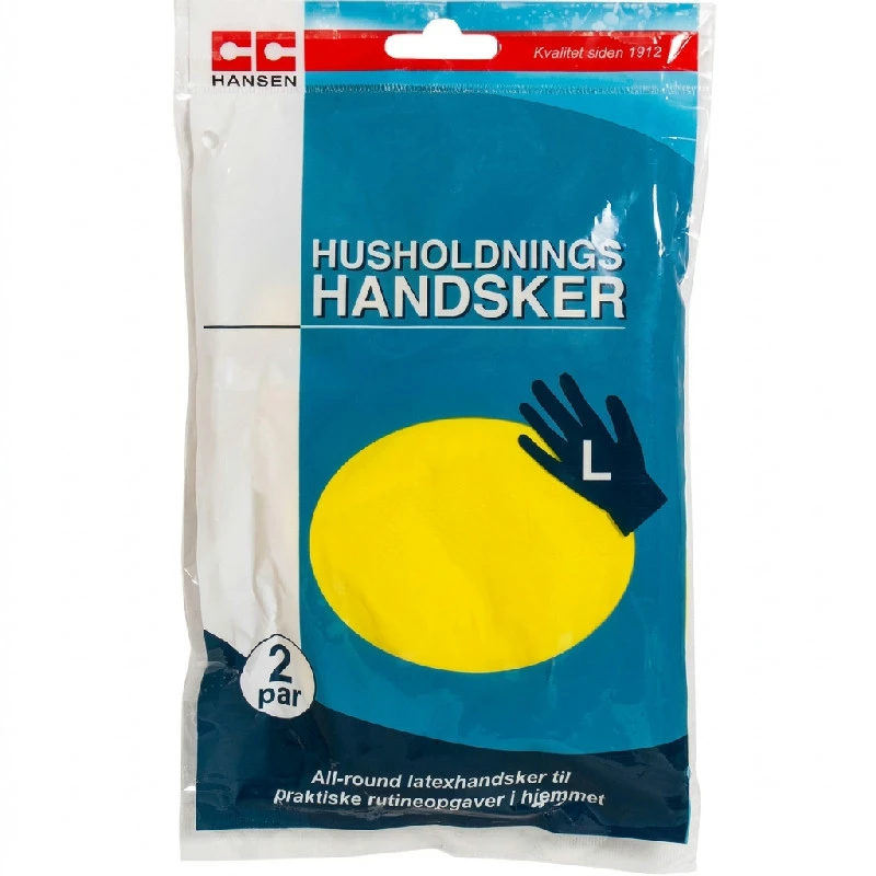 Hushållshandskar Stl. L - 2 par | CC Hansen 4720AG by CC Hansen color Svart