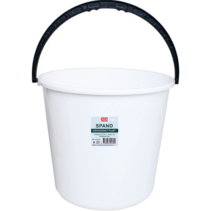 Hink i återvunnen plast | 10 l | CC Hansen 5423AG by CC Hansen color Svart