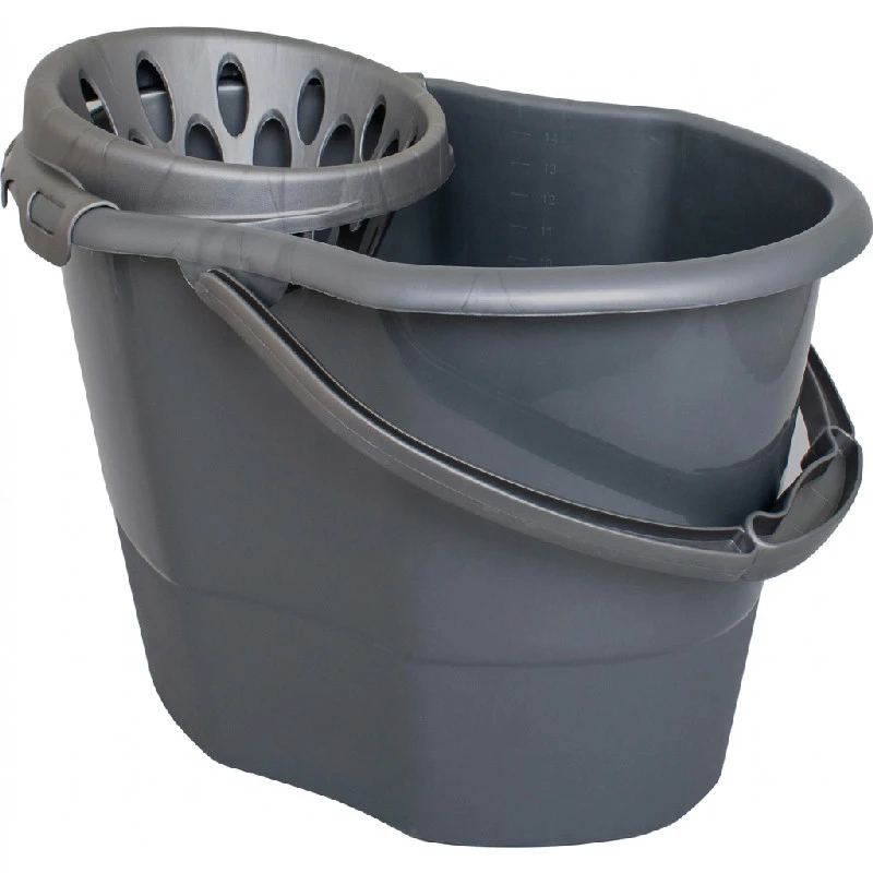 Mopphink med urvridare | Återvunnen plast | CC Hansen 5424AG by CC Hansen color Svart