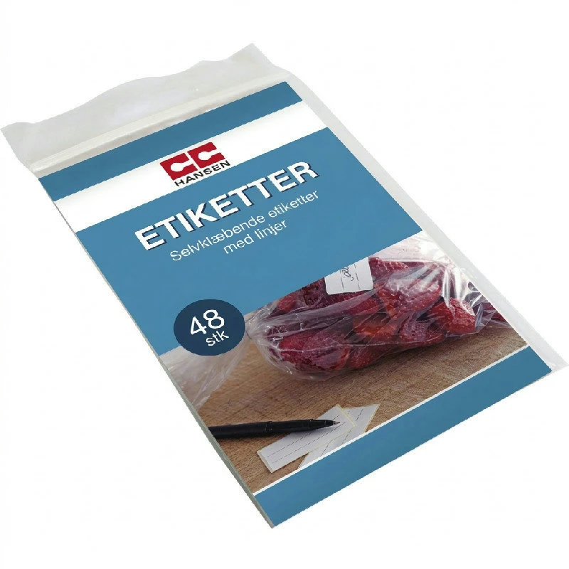 Självhäftande etiketter 48 st | CC Hansen 6793AG by CC Hansen color Svart
