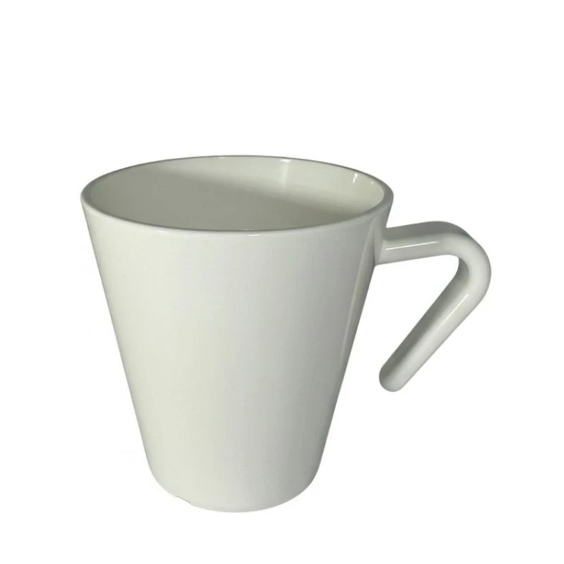 Kaffemugg Stapelbar 30 cl Vit PP-plast BPA-fri 8538-WHITE by GraMonty color Svart
