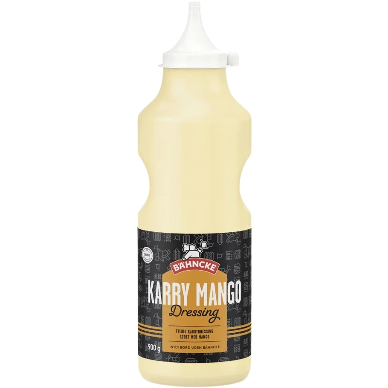 Bähncke Curry/mango dressing 900 g 183415 by BÄHNCKE color Svart