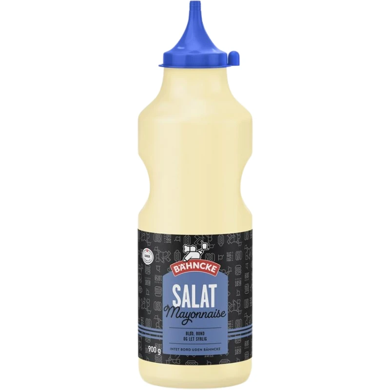 Bähncke Salladsmajonnäs 45% 900 g 236855 by BÄHNCKE color Svart