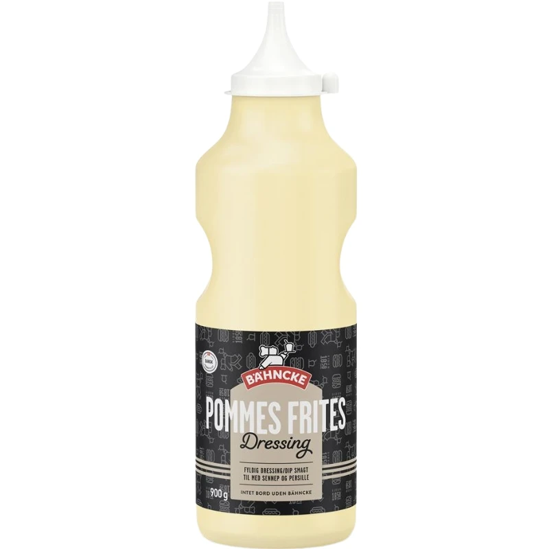 Bähncke Pommes frites-dressing 900 g 2483 by BÄHNCKE color Svart