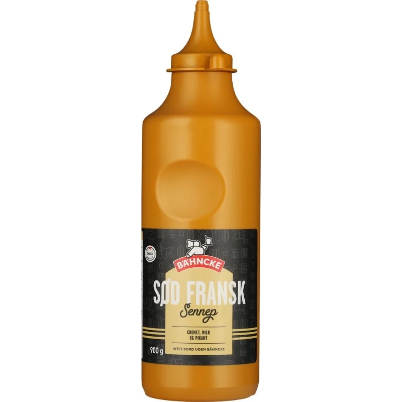 Bähncke Söt fransk senap 900 g 2773 by BÄHNCKE color Svart