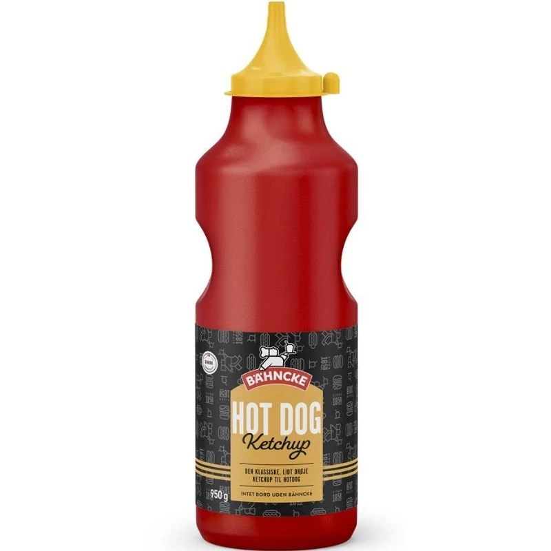 Bähncke Hotdog ketchup 950 g 2797 by BÄHNCKE color Svart