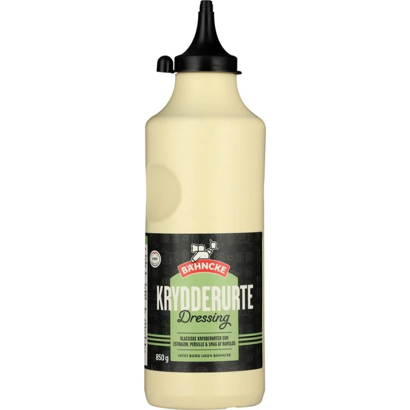 Bähncke Örtdressing med ramslök 850 g 346226 by BÄHNCKE color Svart