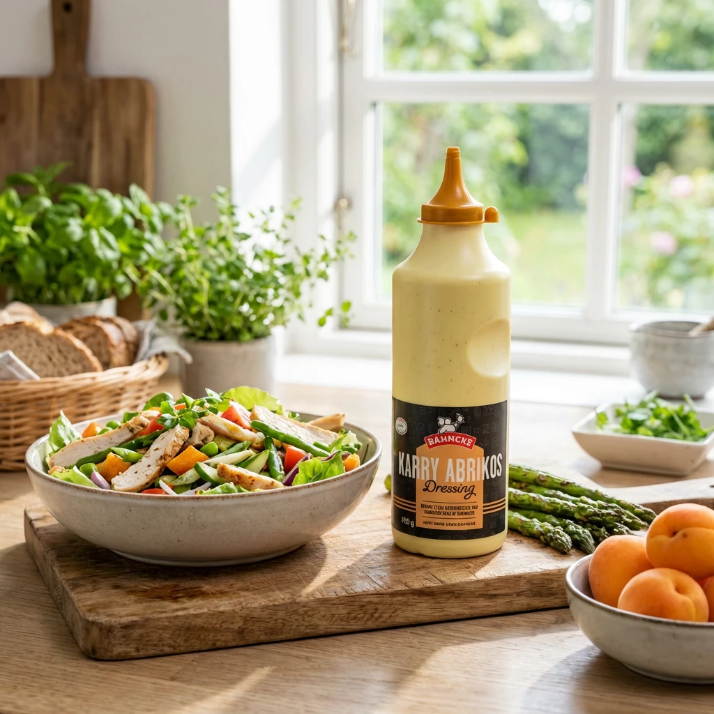 Bähncke Curry/Aprikos dressing 900 g 68031 by BÄHNCKE color Svart
