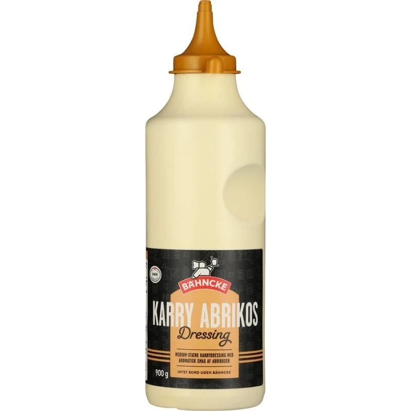 Bähncke Curry/Aprikos dressing 900 g 68031 by BÄHNCKE color Svart