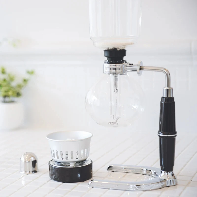 Kaffesifon "Technica" - Hario 3 koppar (360ml) TCAR-3 by Hario color Svart