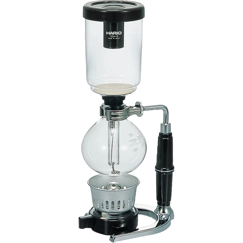 Kaffesifon "Technica" - Hario 3 koppar (360ml) TCAR-3 by Hario color Svart