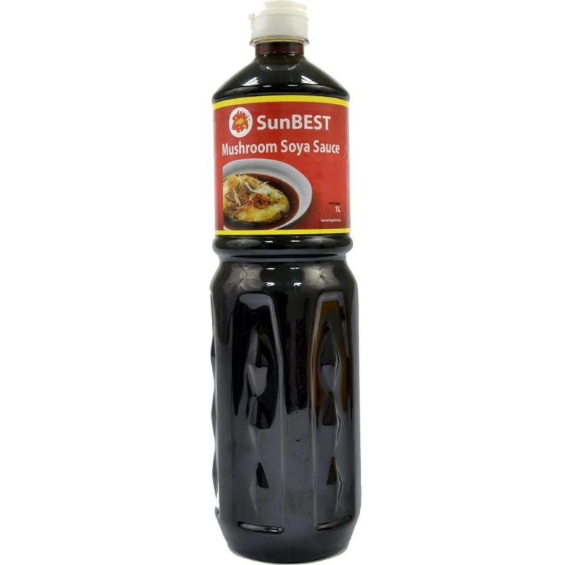Svampsojasås Healthy 1 Liter 43479 by SUNBEST color Svart