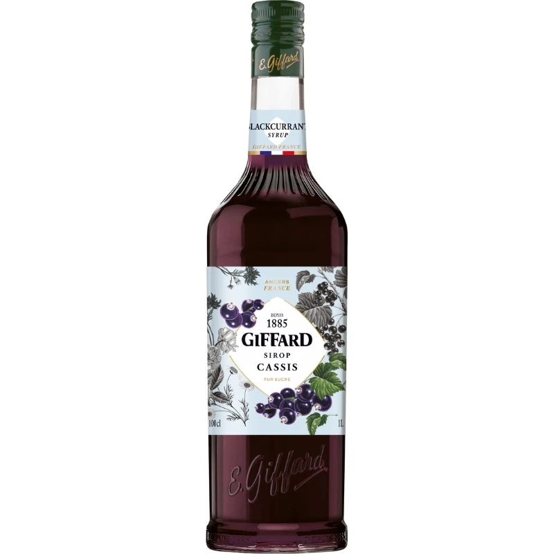 Giffard Syrup Svartvinbär / Cassis FL 100 17-1006990 by GIFFARD color Svart