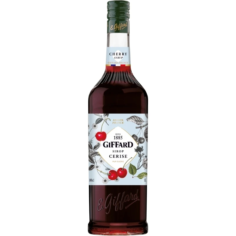Giffard Syrup Körsbär / Cherry 100 cl 17-1006993 by GIFFARD color Svart