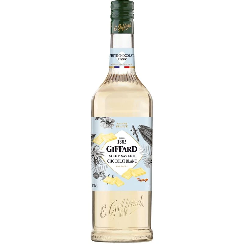 Giffard Syrup Vit Choklad FL 100 17-1006995 by GIFFARD color Svart