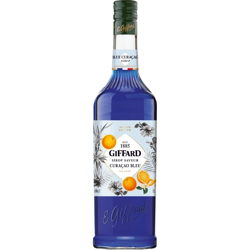Giffard Blue Curaçao Sirap 100 cl 17-1007002 by GIFFARD color Svart